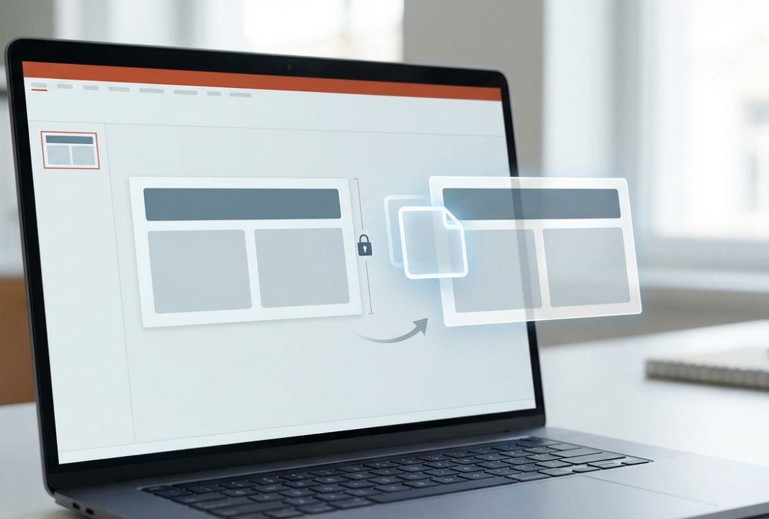 PowerPoint’te Slayt Kopyalama ve Düzenleri Korumak 1 PowerPoint’te Slayt Kopyalama ve Düzenleri Korumak