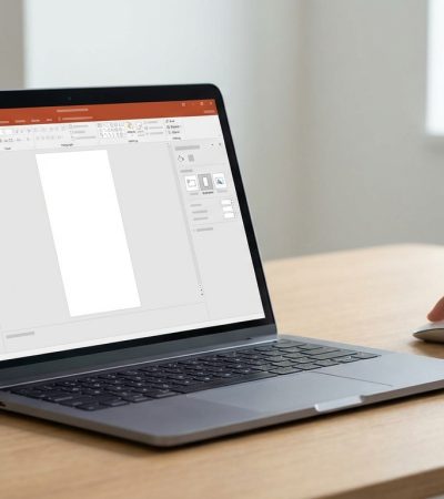 PowerPoint’te Slayt Yönü Dikey Sunum Hazırlama
