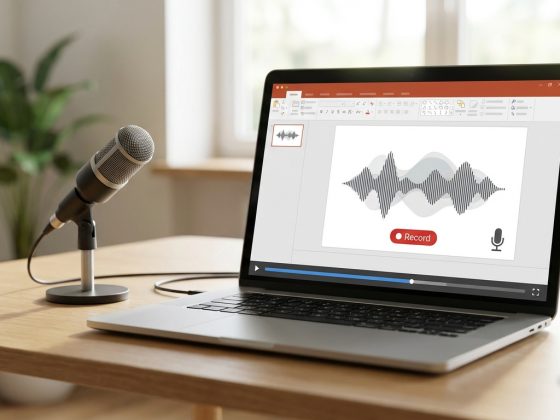 PowerPoint’te Sunum Kaydetme ve Anlatım Eklemek