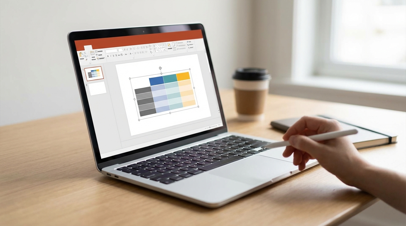 PowerPoint’te Tablo Ekleme ve Tablo Tasarımı 1 PowerPoint’te Tablo Ekleme ve Tablo Tasarımı