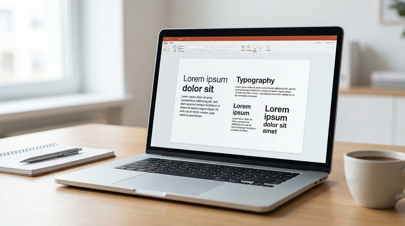 PowerPoint’te Tipografi Kuralları ile Profesyonel Slayt