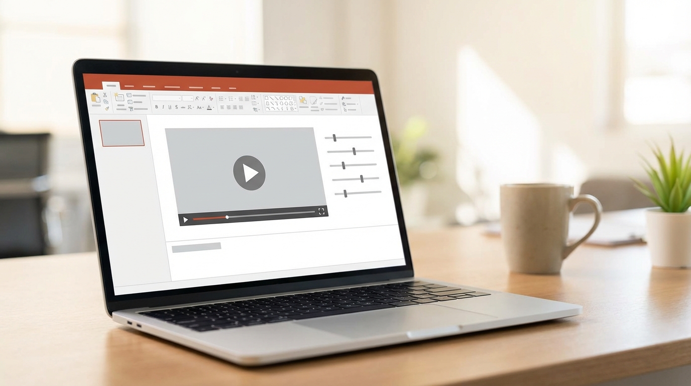 PowerPoint’te Video Ekleme ve Video Ayarları