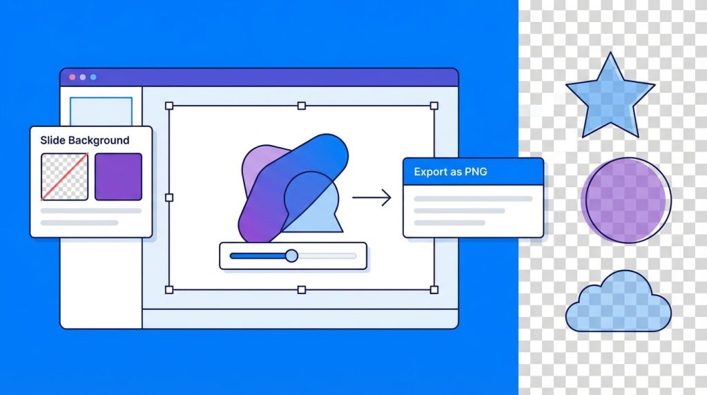 PowerPoint'te şeffaf arka plan yapılabilir mi?