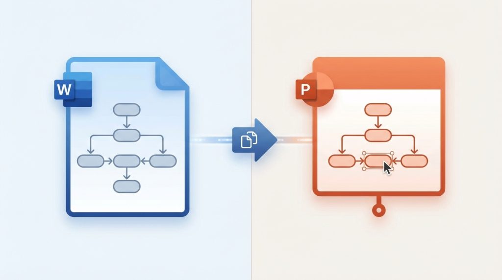 PowerPoint'teki SmartArt ile Word'deki aynı mı?