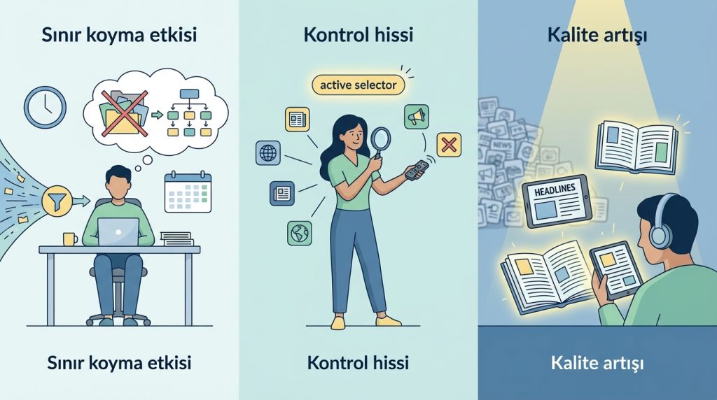 Haber tüketimi için zaman penceresi belirleme: daha az stres, daha çok kontrol 2 Psikolojik Mekanizma