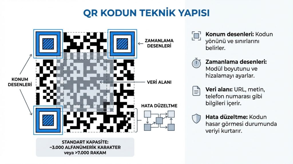 QR Kodun Teknik Yapısı