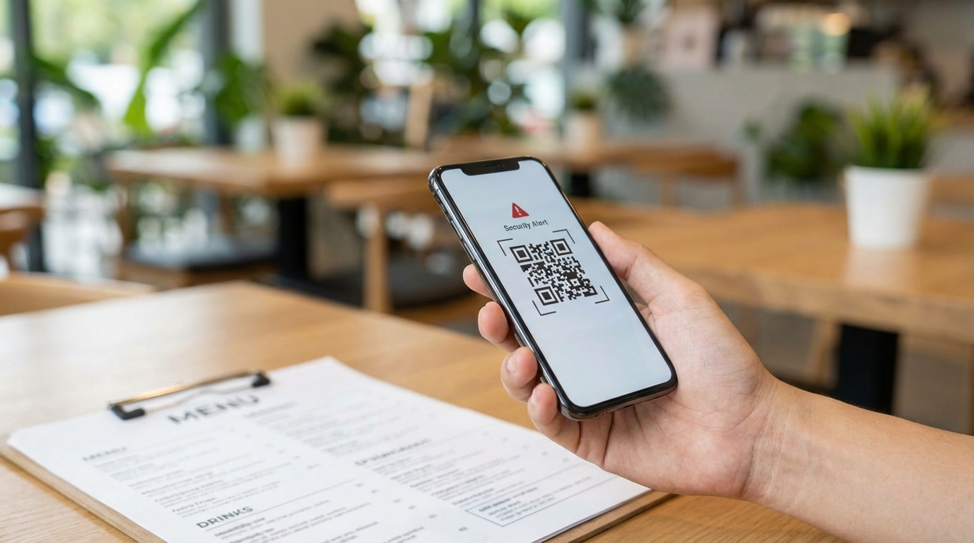 QR menü kullanırken güvenlik: sahte yönlendirme riskleri