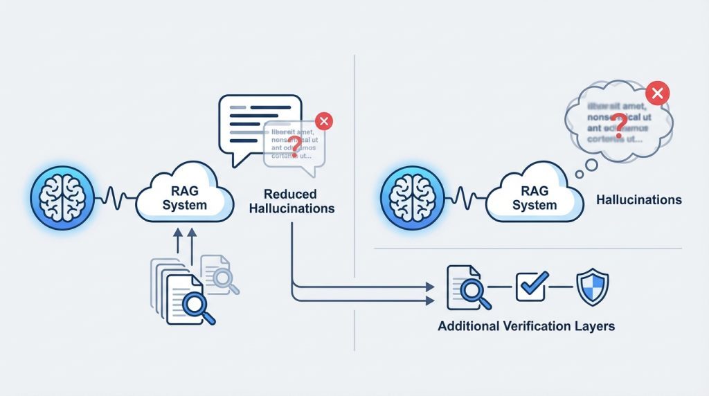 RAG kullanmak halüsinasyonları tamamen ortadan kaldırır mı?