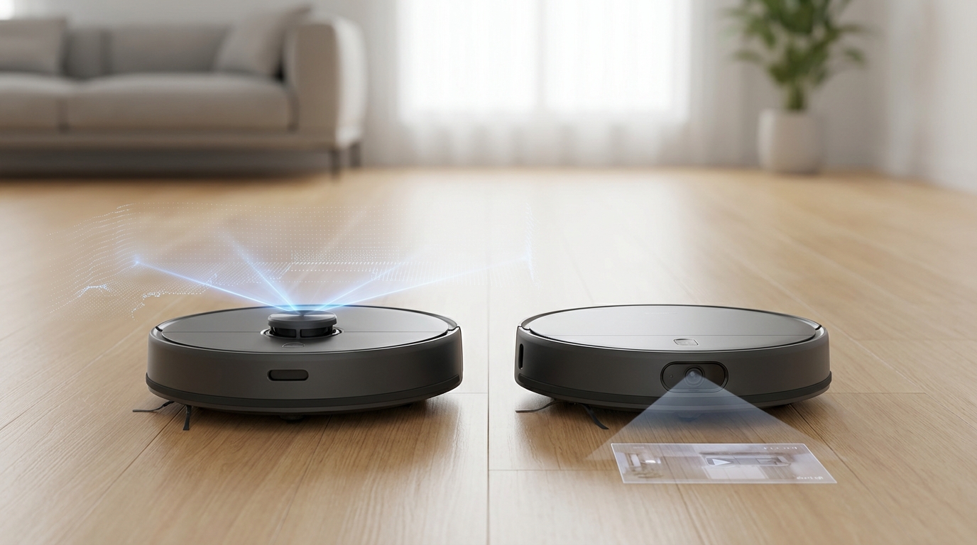 Robot süpürge haritalama mantığı: Lidar vs kamera