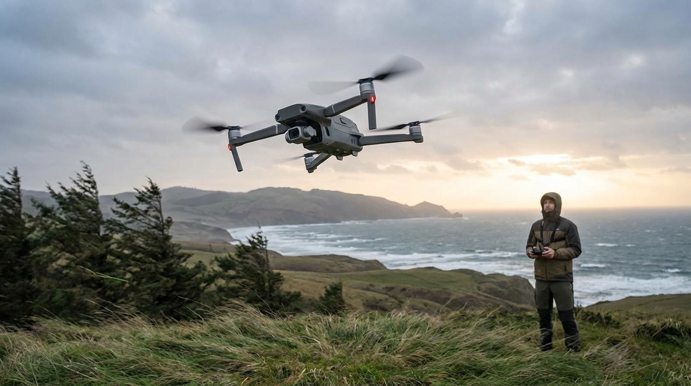 Rüzgâr drone uçuşunu nasıl etkiler? 1 Rüzgâr drone uçuşunu nasıl etkiler?