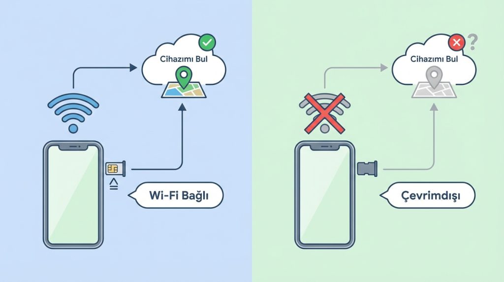 Android’de kaybolan telefon için önceden açılması gereken ayarlar 6 SIM kart çıkarılırsa telefonu bulabilir miyim?