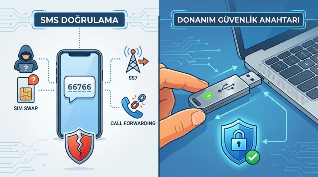 SMS Doğrulama ile Farkı