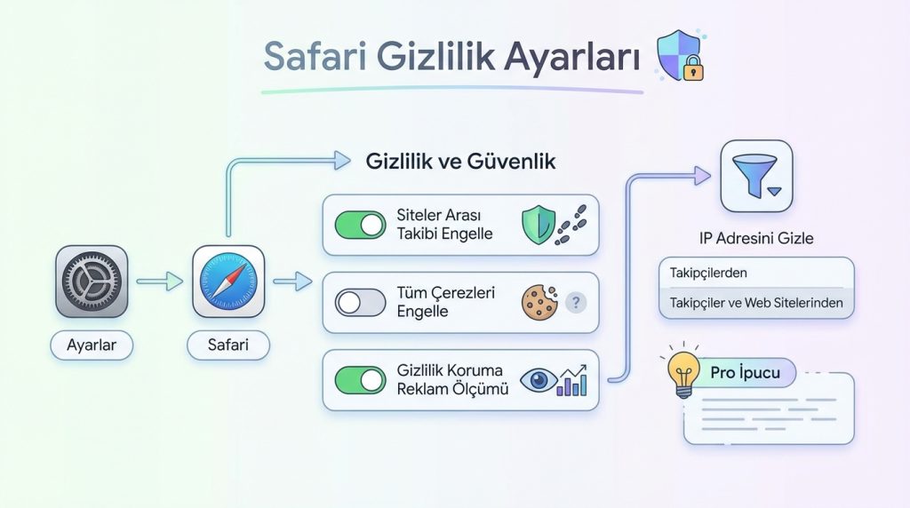 Safari Gizlilik Ayarları