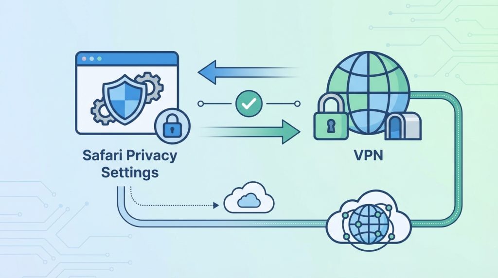 Safari gizlilik ayarları VPN yerine geçer mi?