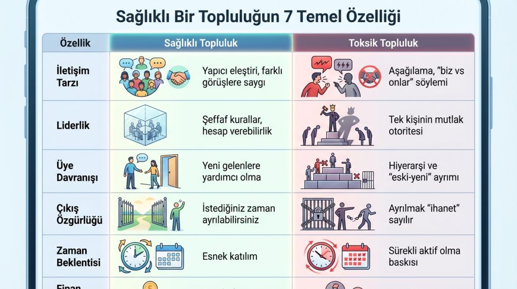 Sağlıklı Bir Topluluğun 7 Temel Özelliği