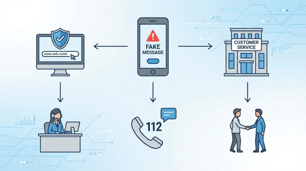 Sahte mesajları nereye şikayet edebilirim?
