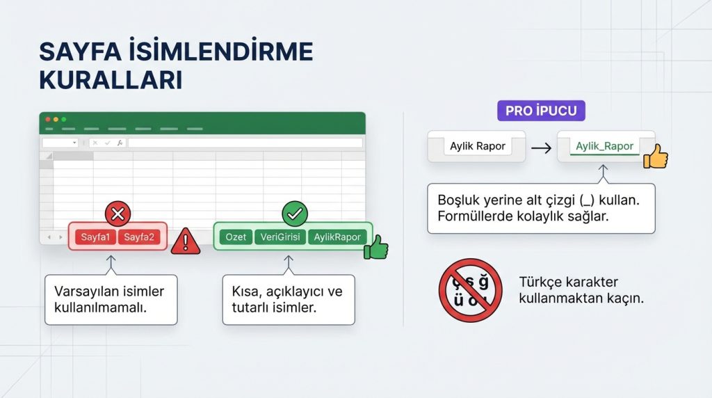 Sayfa İsimlendirme Kuralları