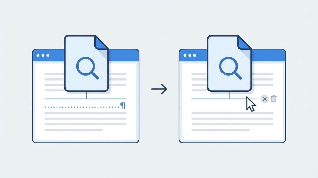 Sayfa Sonlarını Görüntüleme ve Silme