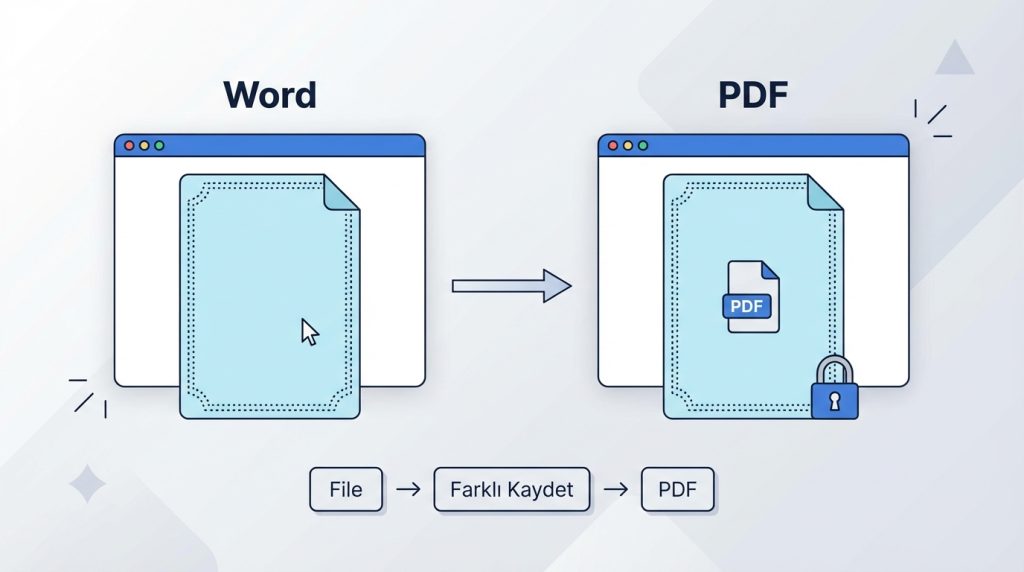 Sayfa rengi ve kenarlık PDF'e aktarılır mı?