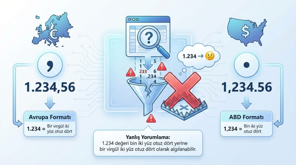Power Query’de Veri Türü Neden Kritik? Tarih/Sayı Hatalarını Önleme 3 Sayı Formatı Tuzakları
