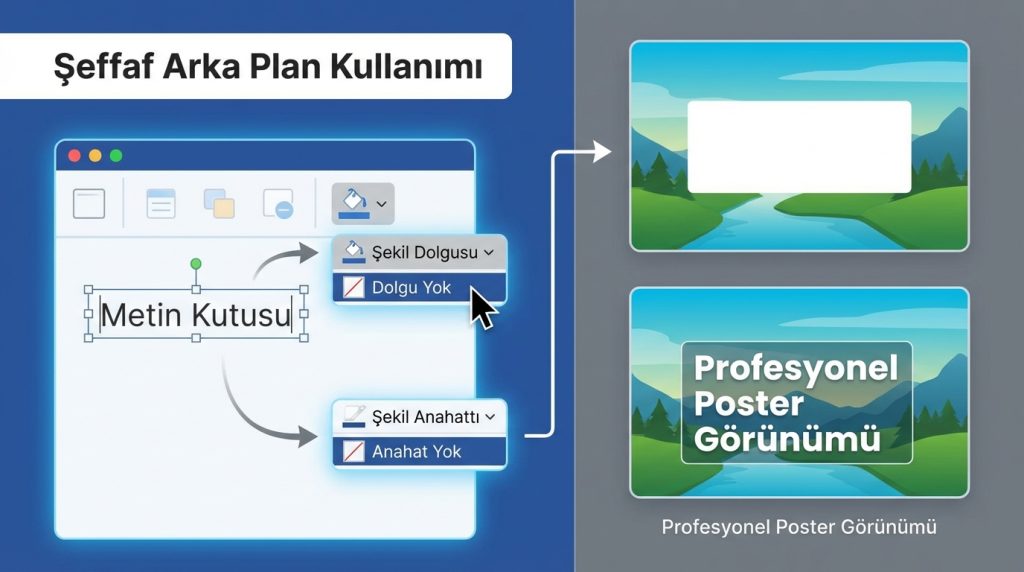 Şeffaf Arka Plan Kullanımı