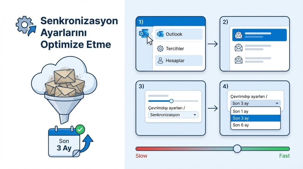 Senkronizasyon Ayarlarını Optimize Etme