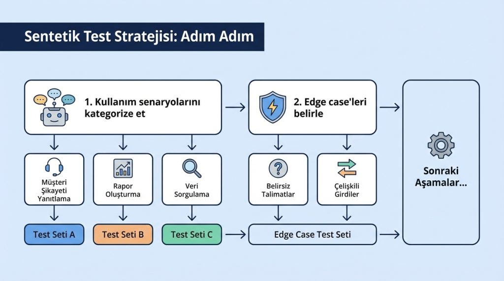 Sentetik Test Stratejisi: Adım Adım