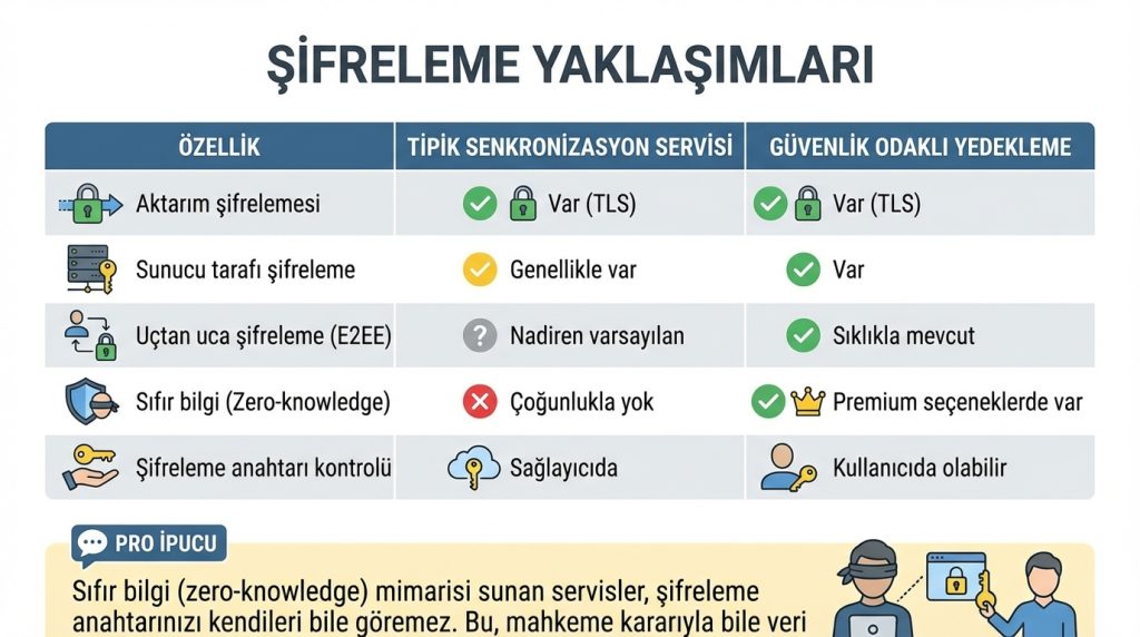 Şifreleme Yaklaşımları
