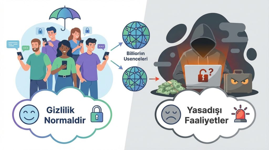 Şifreli mesajlaşma uygulaması kullanmak beni şüpheli yapar mı?