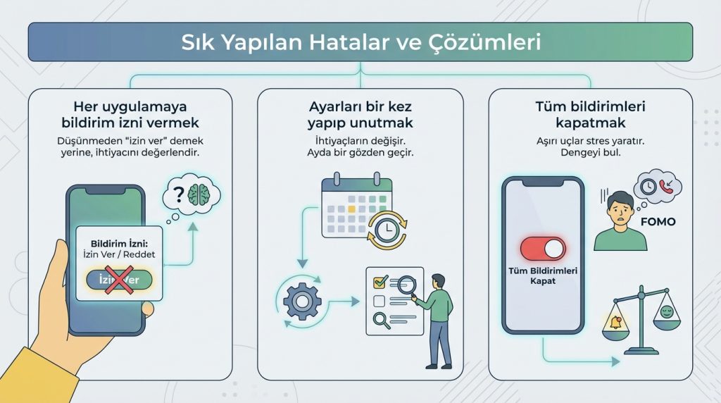 Sık Yapılan Hatalar ve Çözümleri