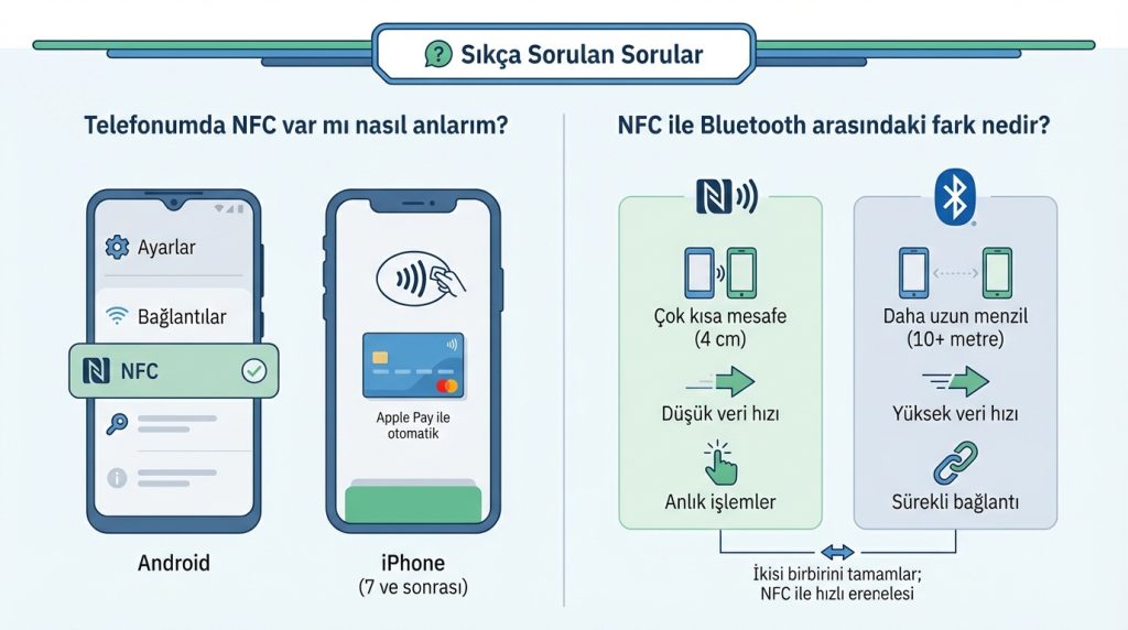 NFC nedir? Günlük hayatta kullanım alanları 4 Sıkça Sorulan Sorular
