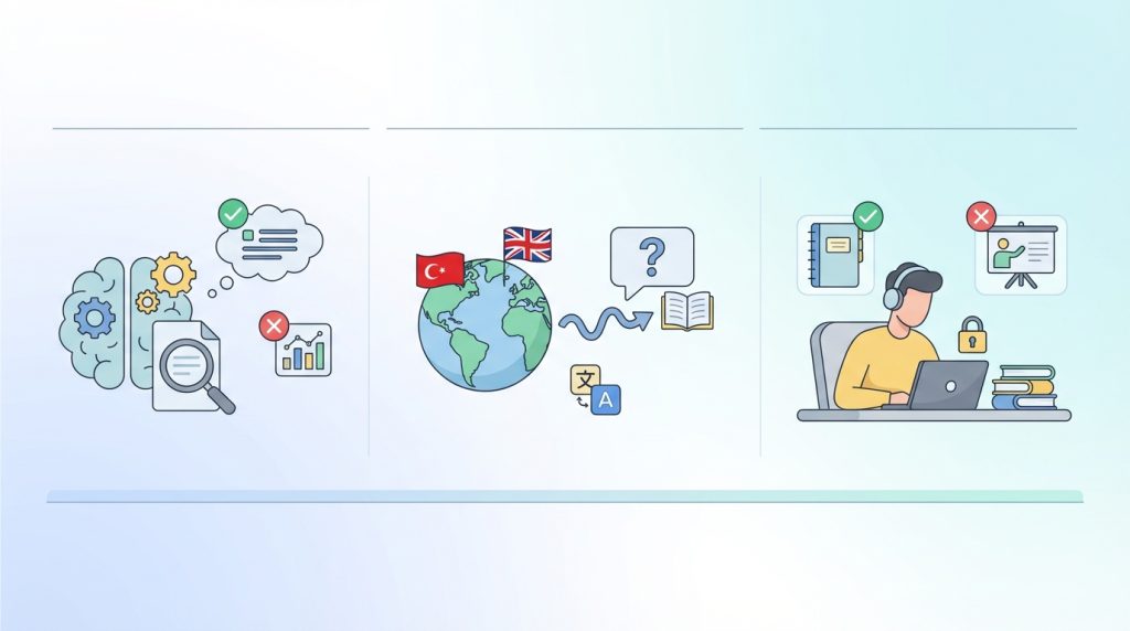 Yapay Zekâ ile Dokümanı Eğitim Notuna Dönüştürme 4 Sıkça Sorulan Sorular