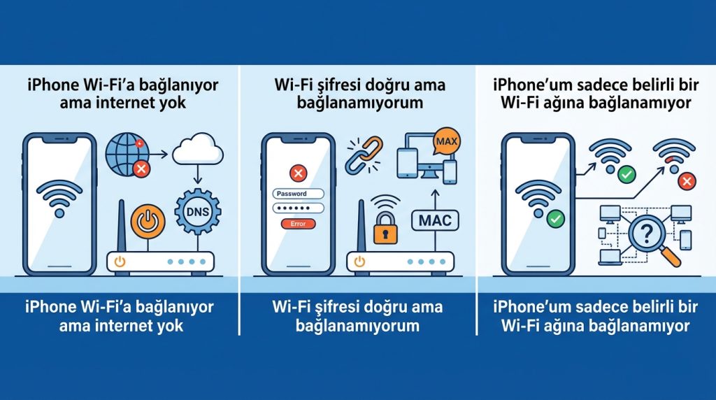 iPhone’da Wi-Fi Bağlantı Sorunları: Hızlı Çözüm Listesi 4 Sıkça Sorulan Sorular