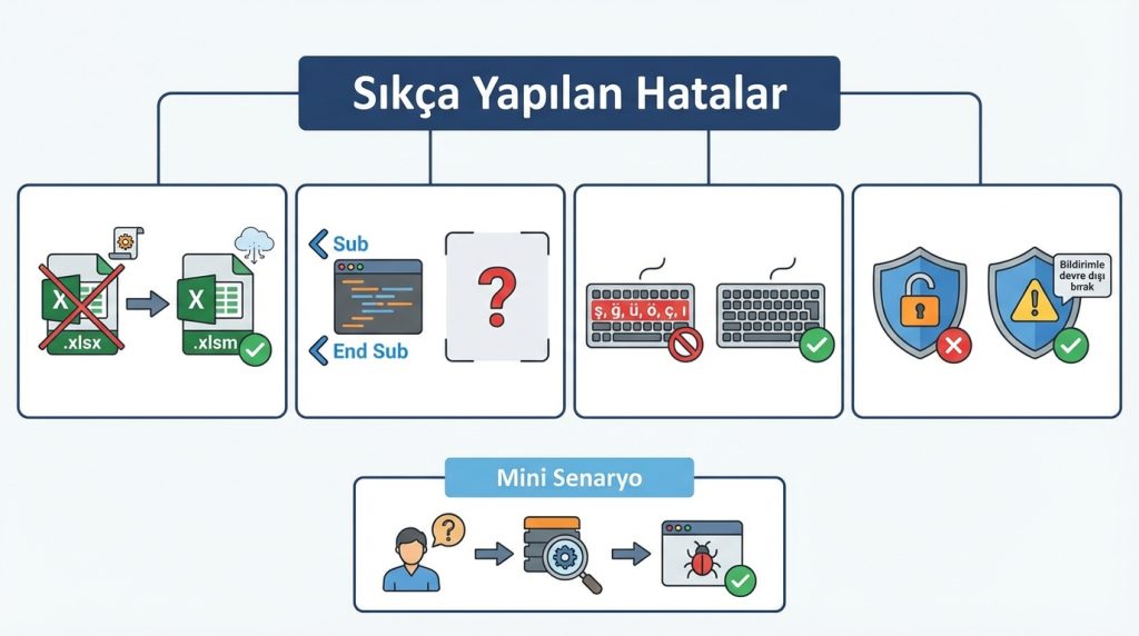 Sıkça Yapılan Hatalar