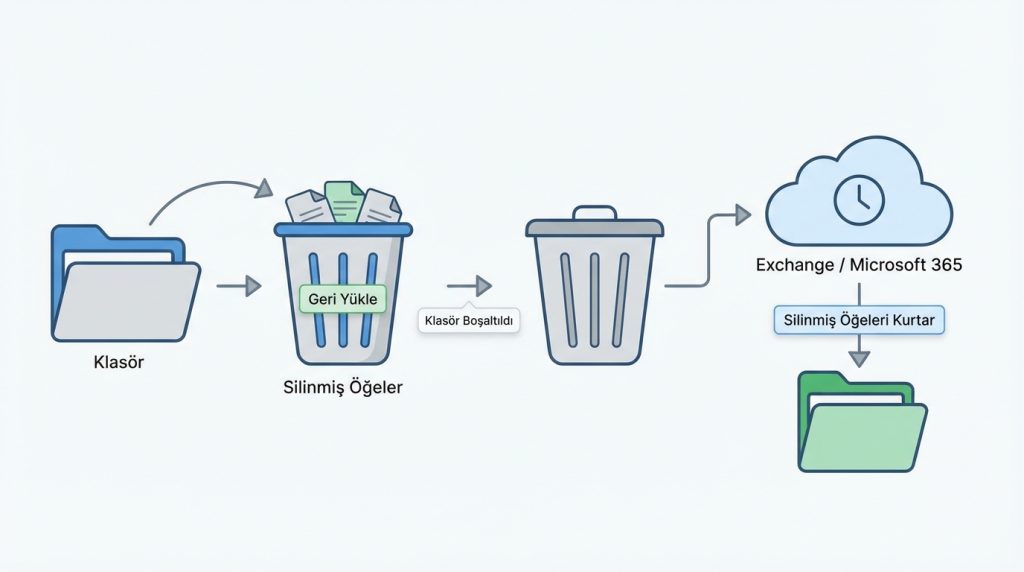 Silinen klasörler geri getirilebilir mi?
