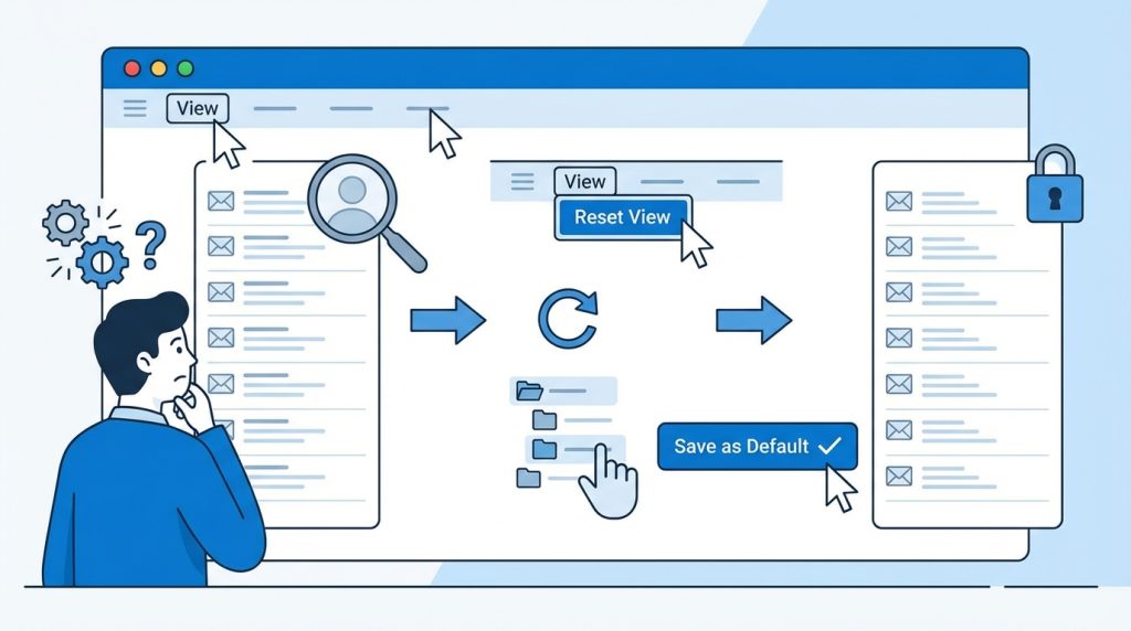 Sıralama ayarlarım neden kaydedilmiyor?