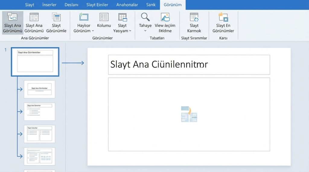 Slayt Ana Görünümü'ne Nasıl Erişilir?