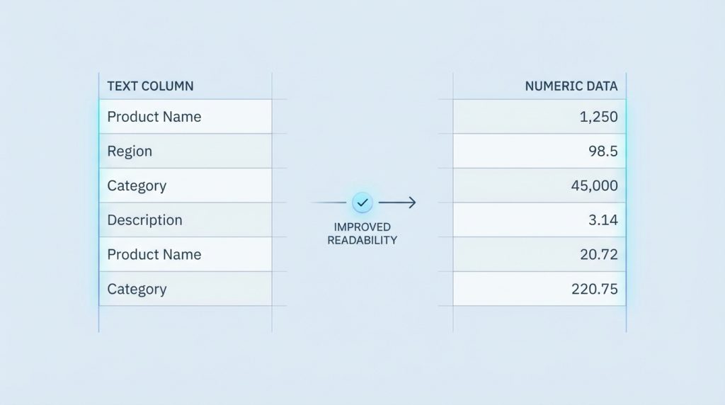 Sol ve Sağ Hizalama Stratejisi