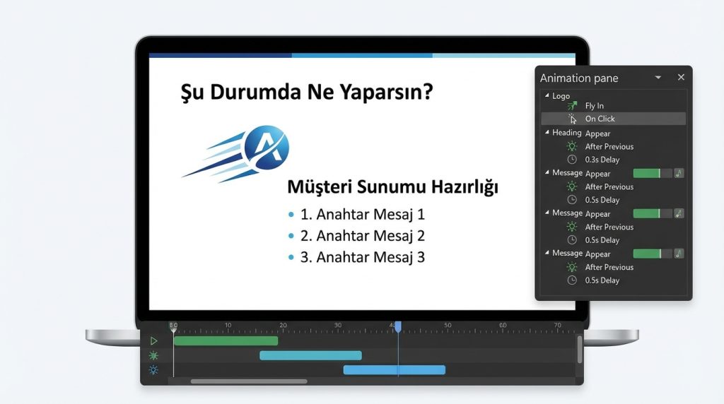 PowerPoint’te Animasyon Sırası ve Zamanlama Ayarlama 4 Şu Durumda Ne Yaparsın?