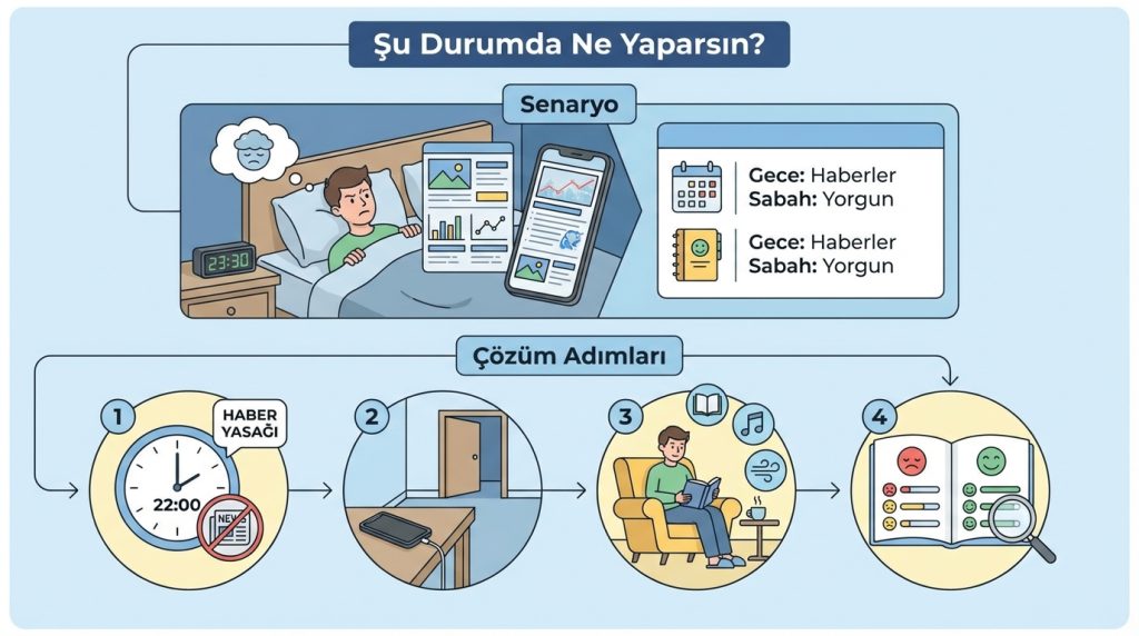 Duygu durum ve ekran kullanımı: Farkındalık günlüğü yöntemi 3 Şu Durumda Ne Yaparsın?