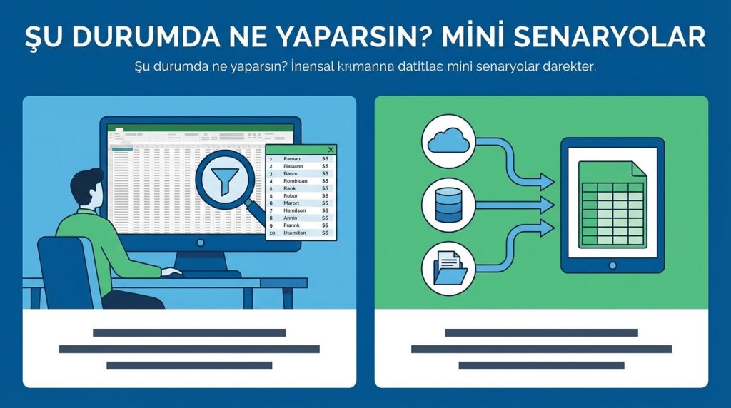 Şu Durumda Ne Yaparsın? Mini Senaryolar
