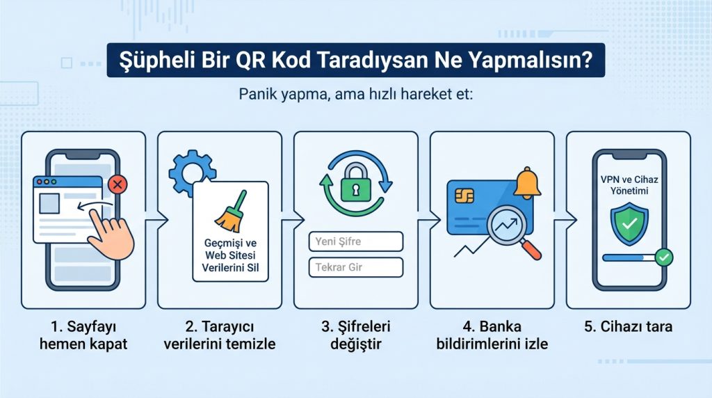 Şüpheli Bir QR Kod Taradıysan Ne Yapmalısın?