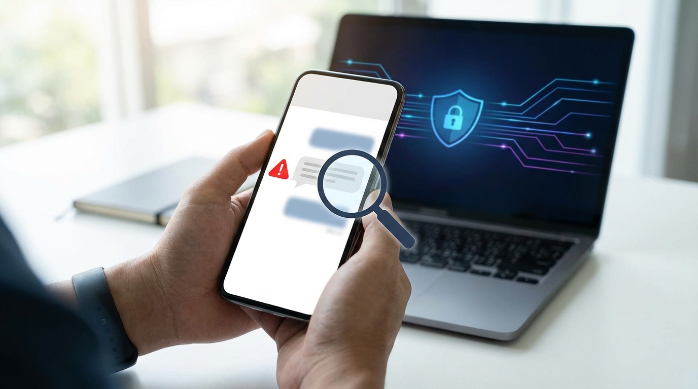 Şüpheli mesajı raporlamak için kanıt toplama rehberi