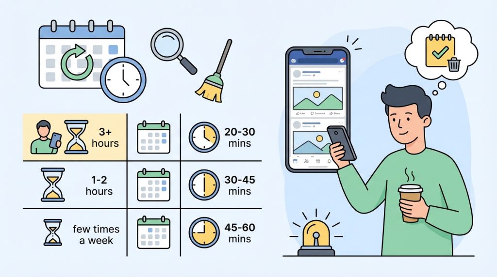Hesap temizliği nasıl yapılır? Takip listesi sadeleştirme rutini 3 Takip Listesi Temizliği Ne Sıklıkla Yapılmalı?