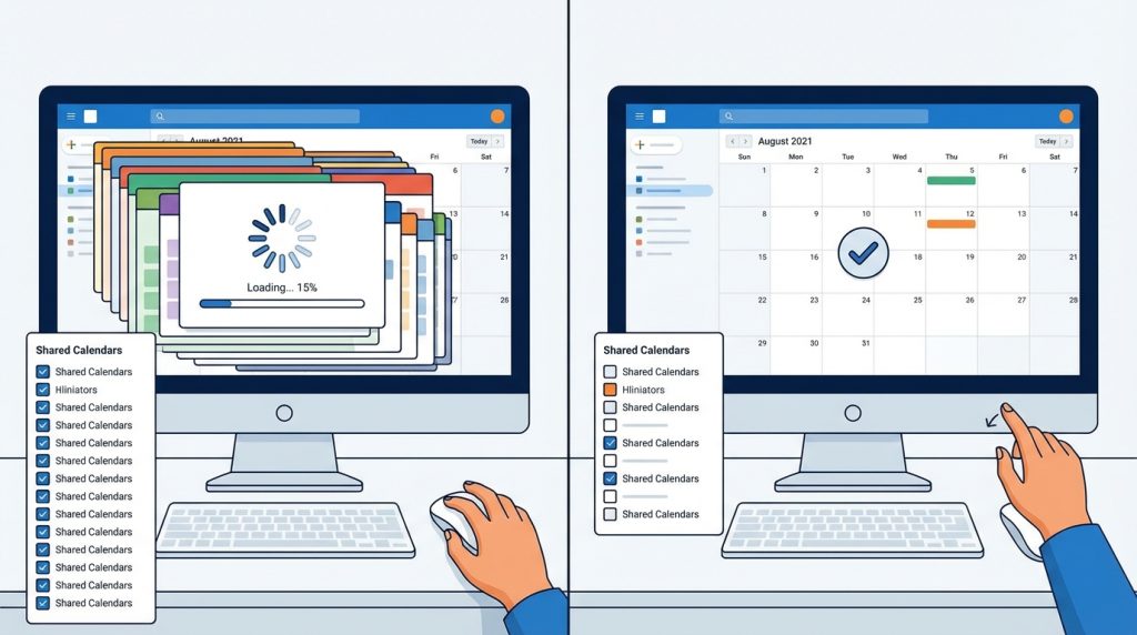 Takvim Çok Yavaş Yükleniyor