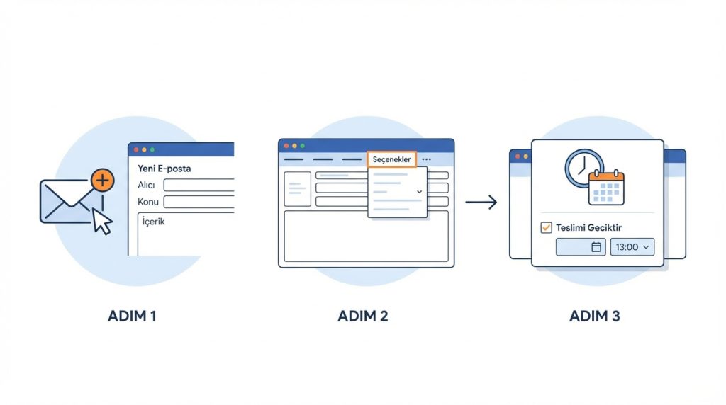 Tek Bir E-postayı Geciktirerek Gönderme