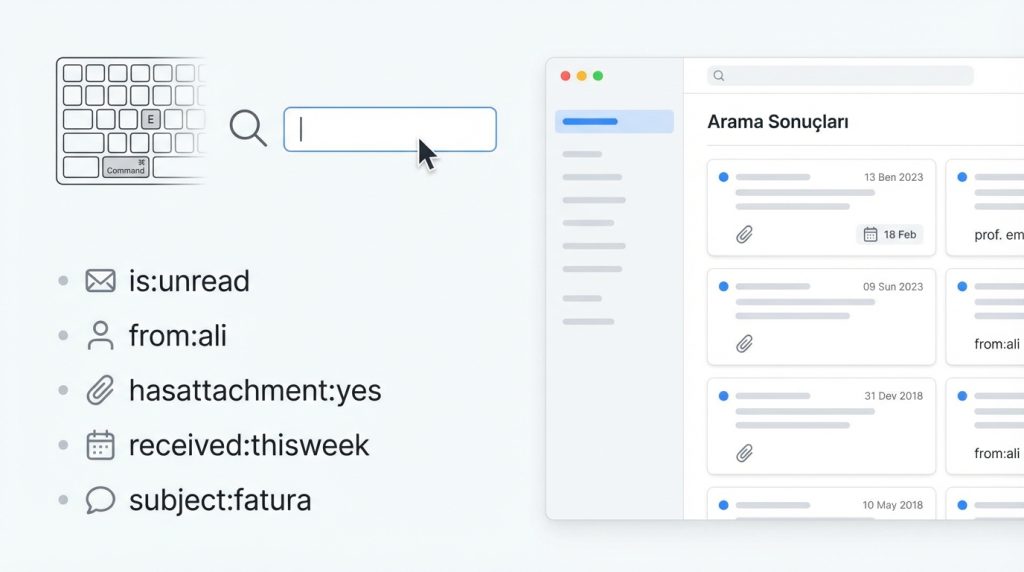 Temel Arama Operatörleri