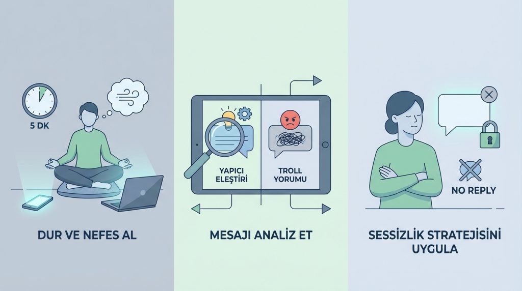 Tepki Vermeden Yönetmenin 7 Adımı