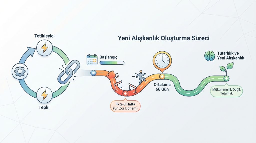 Tetikleyici–tepki döngüsünü kırmak ne kadar sürer?