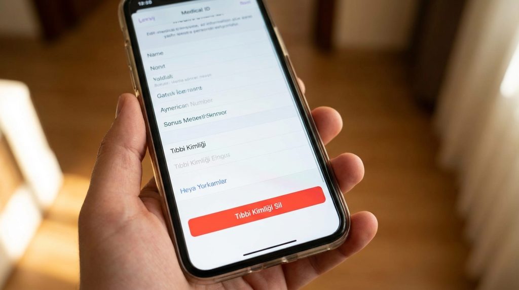 iPhone’da Tıbbi Kimlik (Medical ID) Nasıl Ayarlanır? 5 Tıbbi Kimlik'i tamamen silebilir miyim?